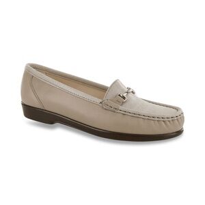SAS Metro -‎ Leather Loafer Womens size 9S Taupe Web Linen